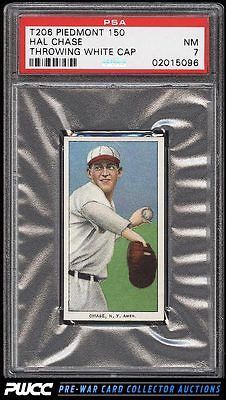 190911 T206 Hal Chase THROWING WHITE CAP PSA 7 NRMT PWCC