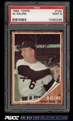 1962 Topps Al Kaline 150 PSA 9 MINT PWCC