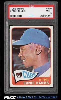 1965 Topps Ernie Banks 510 PSA 9 MINT PWCC