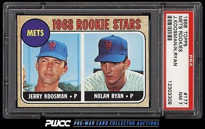 1968 Topps Nolan Ryan ROOKIE RC 177 PSA 7 NRMT PWCC