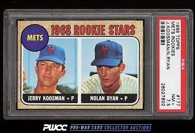 1968 Topps Nolan Ryan ROOKIE RC 177 PSA 75 NRMT PWCC