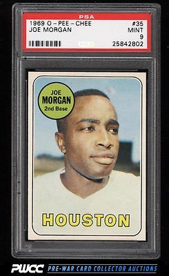 1969 OPeeChee Joe Morgan 35 PSA 9 MINT PWCC