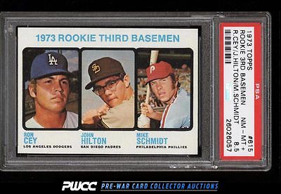 1973 Topps Mike Schmidt ROOKIE RC 615 PSA 85 NMMT PWCC