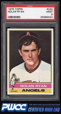 1976 Topps Nolan Ryan 330 PSA 9 MINT PWCCHE