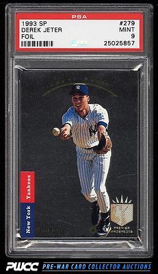 1993 SP Foil Derek Jeter ROOKIE RC 279 PSA 9 MINT PWCC