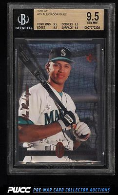 1994 SP Foil Alex Rodriguez ROOKIE RC 15 BGS 95 GEM MINT PWCC