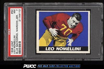 1948 Leaf Football Leo Nomellini ROOKIE RC 52 PSA 7 NRMT PWCC