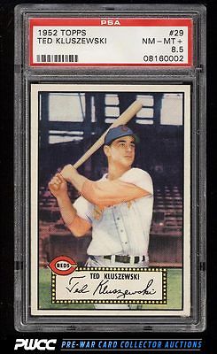 1952 Topps SETBREAK Ted Kluszewski 29 PSA 85 NMMT PWCC