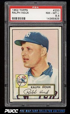 1952 Topps SETBREAK Ralph Houk ROOKIE RC 200 PSA 85 NMMT PWCC