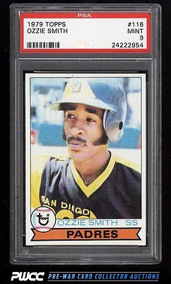 1979 Topps Ozzie Smith ROOKIE RC 116 PSA 9 MINT PWCC