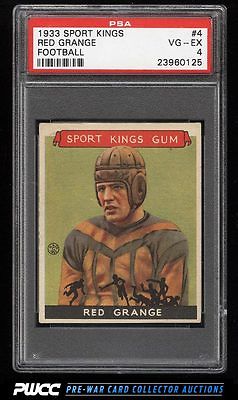 1933 Goudey Sport Kings Red Grange FOOTBALL 4 PSA 4 VGEX PWCC