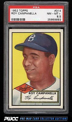 1952 Topps Roy Campanella 314 PSA 85 NMMT PWCC