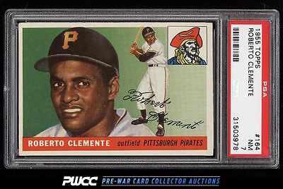 1955 Topps Roberto Clemente ROOKIE RC 164 PSA 7 NRMT PWCC