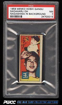 1959 Menko Hoshi Gangu Sadaharu Oh PSA 7 NRMT PWCC