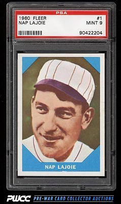 1960 Fleer SETBREAK Nap Lajoie 1 PSA 9 MINT PWCC