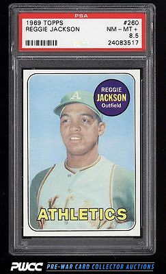 1969 Topps Reggie Jackson ROOKIE RC 260 PSA 85 NMMT PWCC