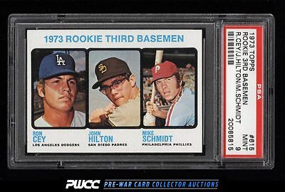 1973 Topps Mike Schmidt ROOKIE RC 615 PSA 9 MINT PWCC