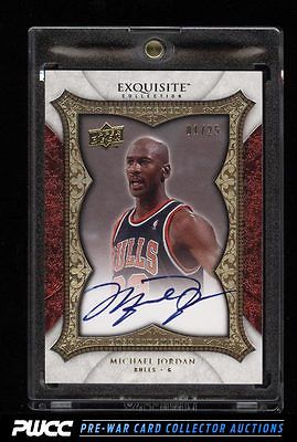 2007 Exquisite Collection Enshrinements Michael Jordan AUTO 125 ENJO PWCC