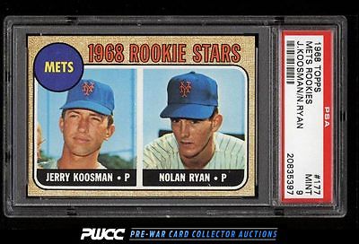 1968 Topps SETBREAK Nolan Ryan ROOKIE RC 177 PSA 9 MINT PWCC