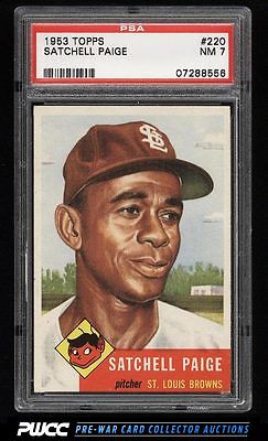 1953 Topps Satchell Paige 220 PSA 7 NRMT PWCC