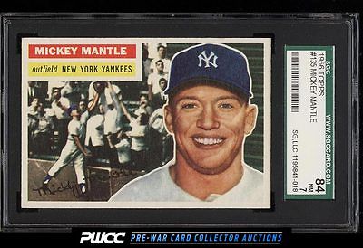 1956 Topps Mickey Mantle 135 SGC 784 NRMT PWCC