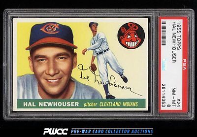 1955 Topps Hal Newhouser 24 PSA 8 NMMT PWCC