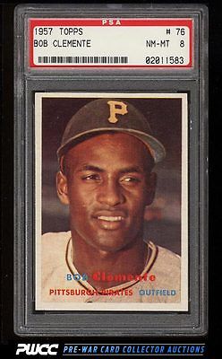 1957 Topps Roberto Clemente 76 PSA 8 NMMT PWCC