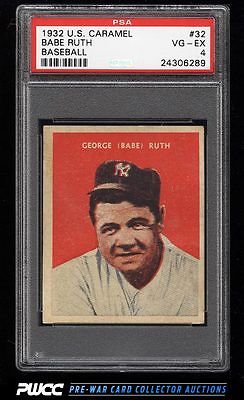 1932 US Caramel Babe Ruth 32 PSA 4 VGEX PWCC