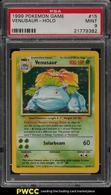 1999 Pokemon Game Holo Venusaur 15 PSA 9 MINT
