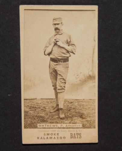 1887 KALAMAZOO BATS N690 BASEBALL CARD Lot 2