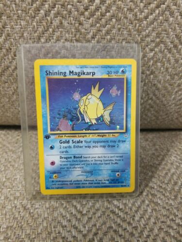 Holo Shining Magikarp  6664  Neo Revelations Pokemon Card  NP 1st Edition