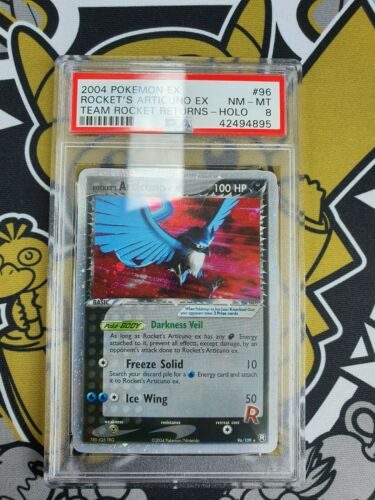 Articuno Arktos EX Team Rocket Returns Holo PSA 8 Pokemon