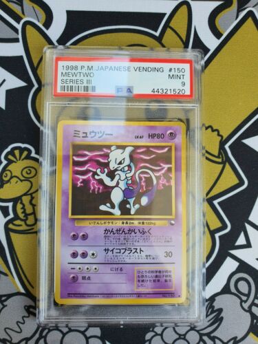 Mewtu Mewtwo Vending Series 3 PSA 9 Mint Pokemon