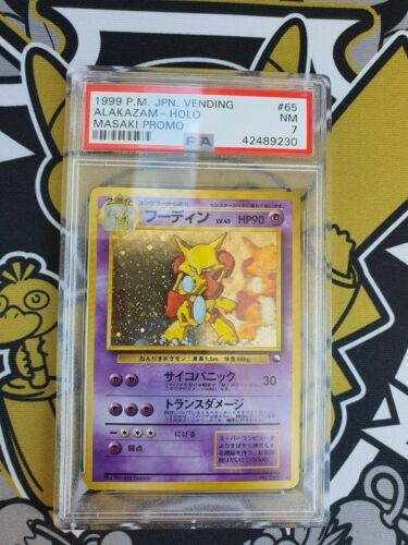 Alakazam Simsala Masaki Promo Holo PSA 7 Pokemon