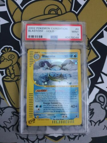 Blastoise Turtok Expedition Holo PSA 9 Mint Pokemon