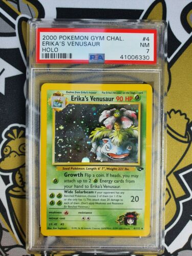 Venusaur Bisaflor Gym Challenge PSA 7 Pokemon