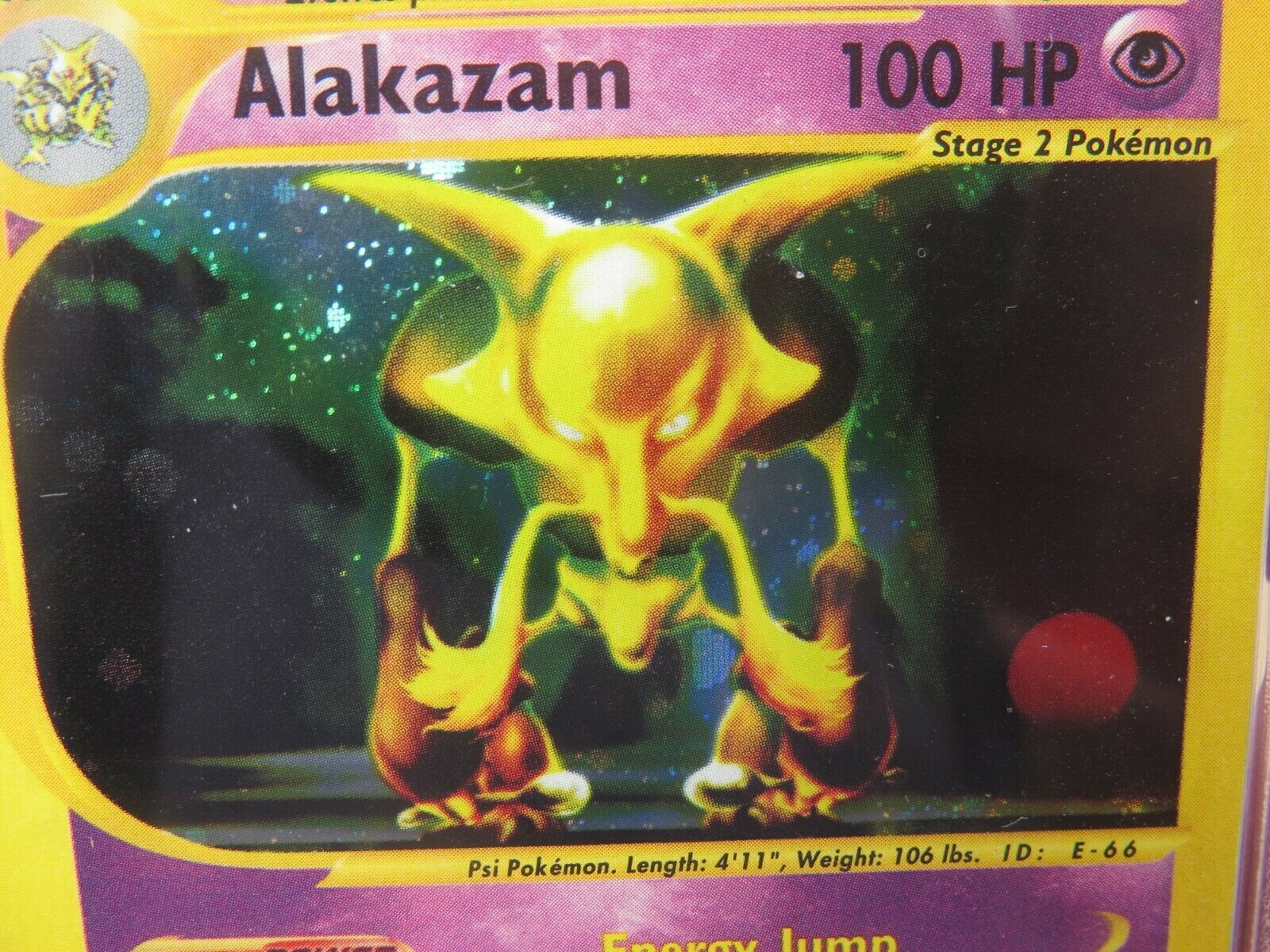 Pokemon Card  Skyridge Holo H1 Alakazam PSA 10 Gem Mint