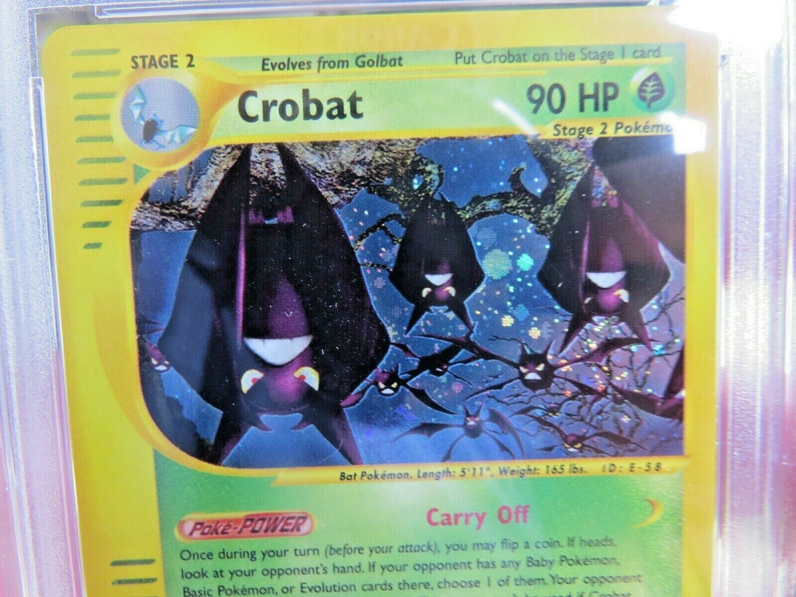 Pokemon Card  Skyridge Holo H5 Crobat PSA 10 Gem Mint