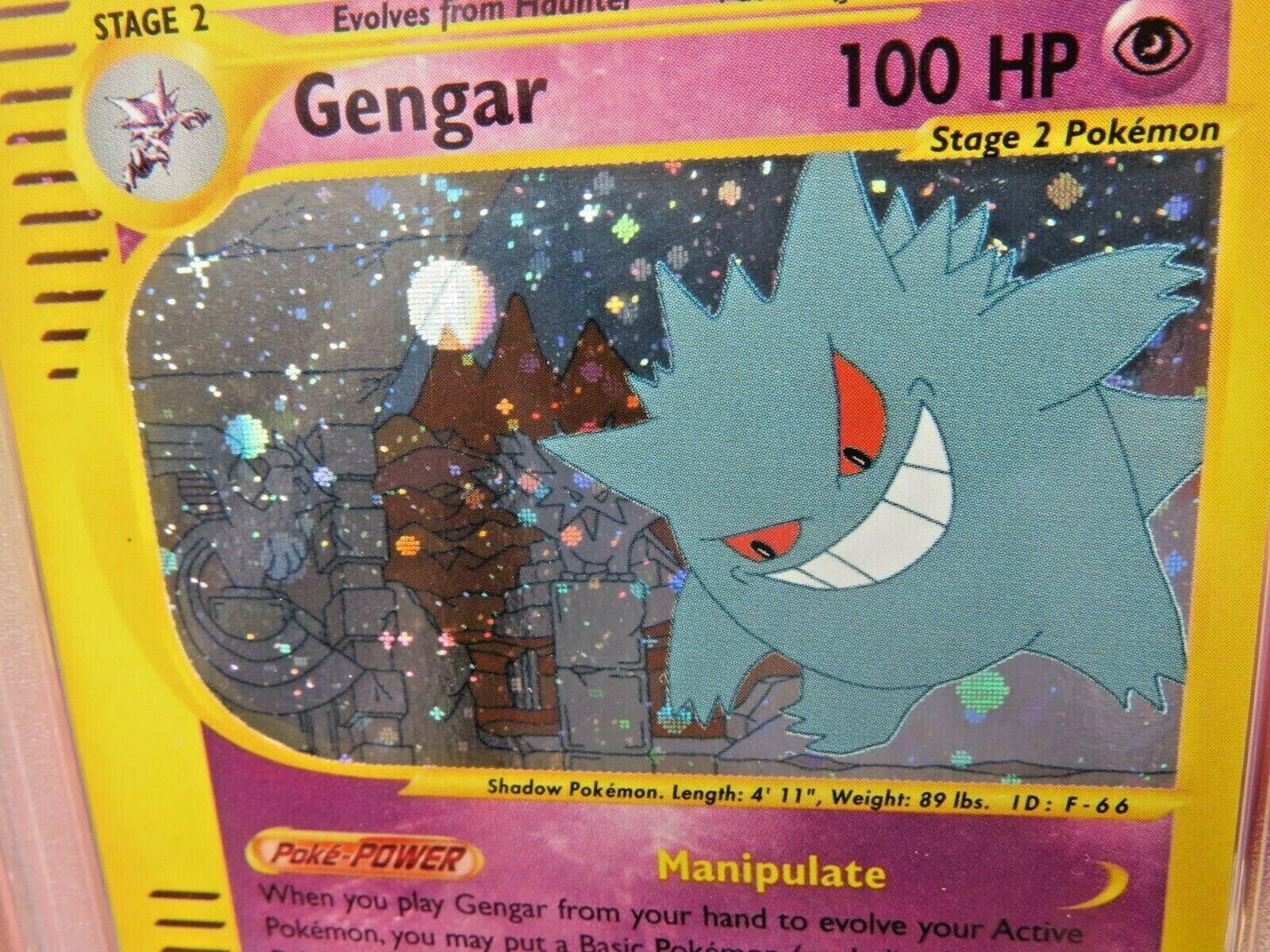 Pokemon Card  Skyridge Holo H9 Gengar PSA 10 Mint