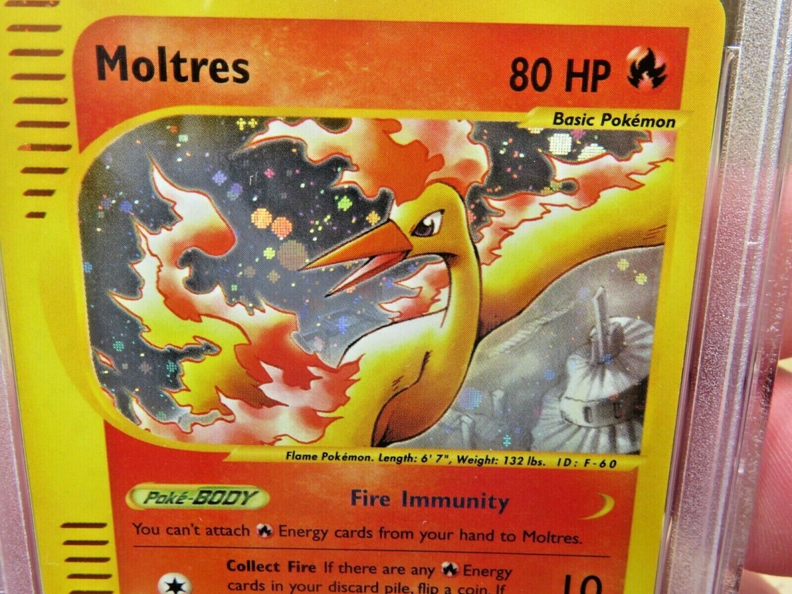 Pokemon Card  Skyridge Holo H20 Moltres PSA 10 Gem Mint