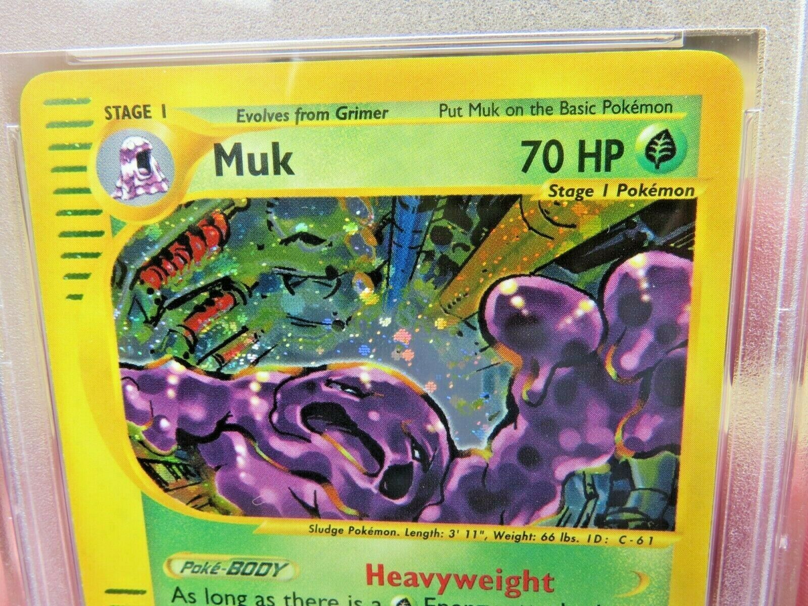 Pokemon Card  Aquapolis Holo H17 Muk PSA 10 Gem Mint