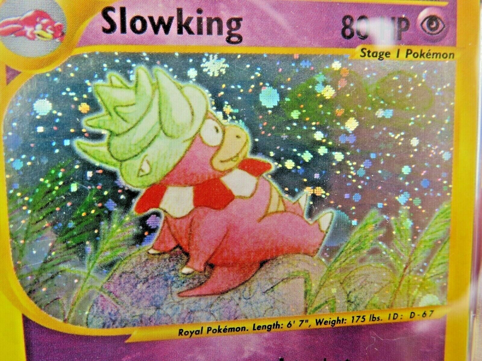 Pokemon Card  Aquapolis Holo H22 Slowking PSA 9 Mint