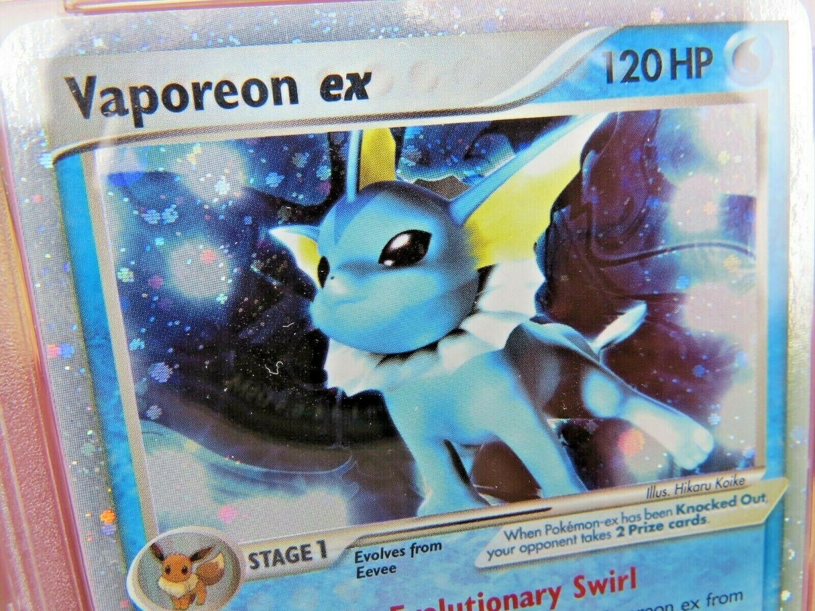 Pokemon Card  Ex Delta Species110 Vaporeon Ex PSA 9 Mint