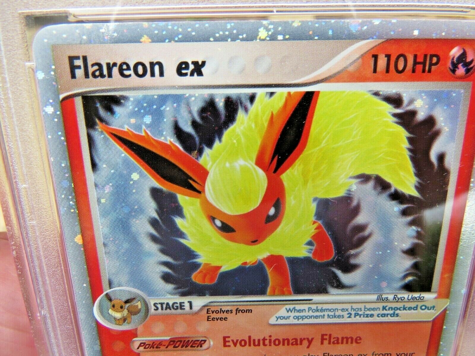 Pokemon Card  Ex Delta Species 108 Flareon Ex PSA 9 Mint