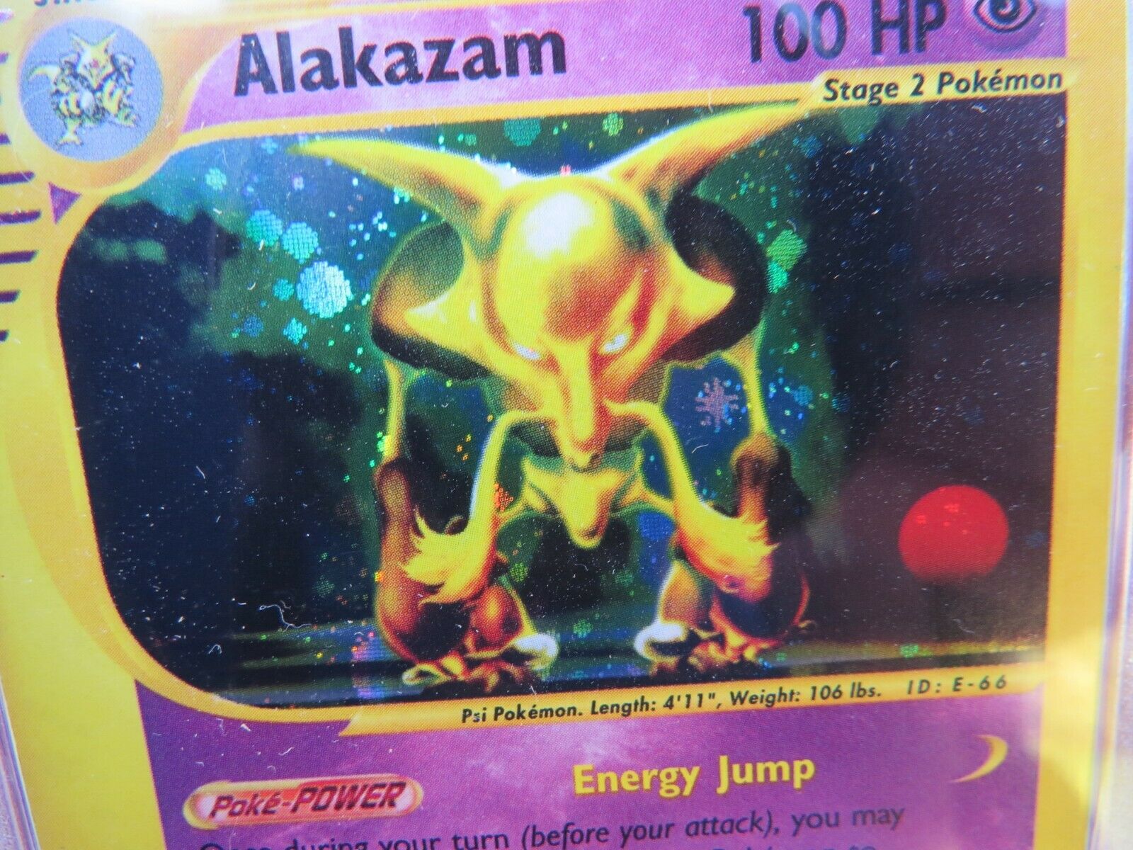 Pokemon Card  Skyridge Holo H1 Alakazam PSA 10 Gem Mint 
