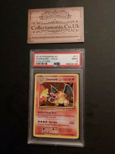 2016 Pokemon XY Charizard Holo Evolutions PSA 9  Fresh Grade 11108