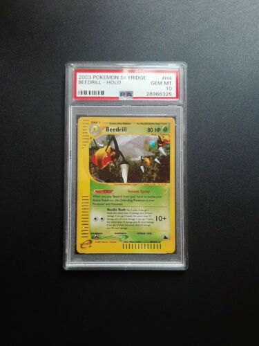 2003 Pokemon Beedrill Holo H4H32 Skyridge PSA Gem Mint 10