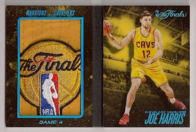 JOE HARRIS 201516 PREFERRED FINALS SUPER PRIME NBA LOGOMAN LOGO PATCH BOOK 11