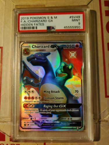 Shiny CharizardSV49SV94 GX PSA 9 Pokemon