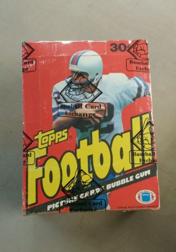 1981 Topps Football Unopened Wax Box BBCE Sealed PERFECT No Reserve